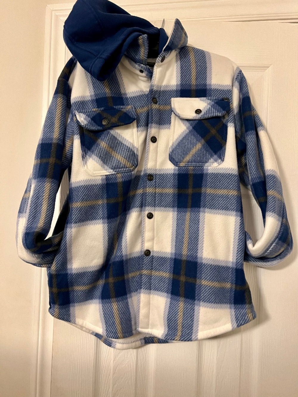 Sherpa Lined Shacket with Hood